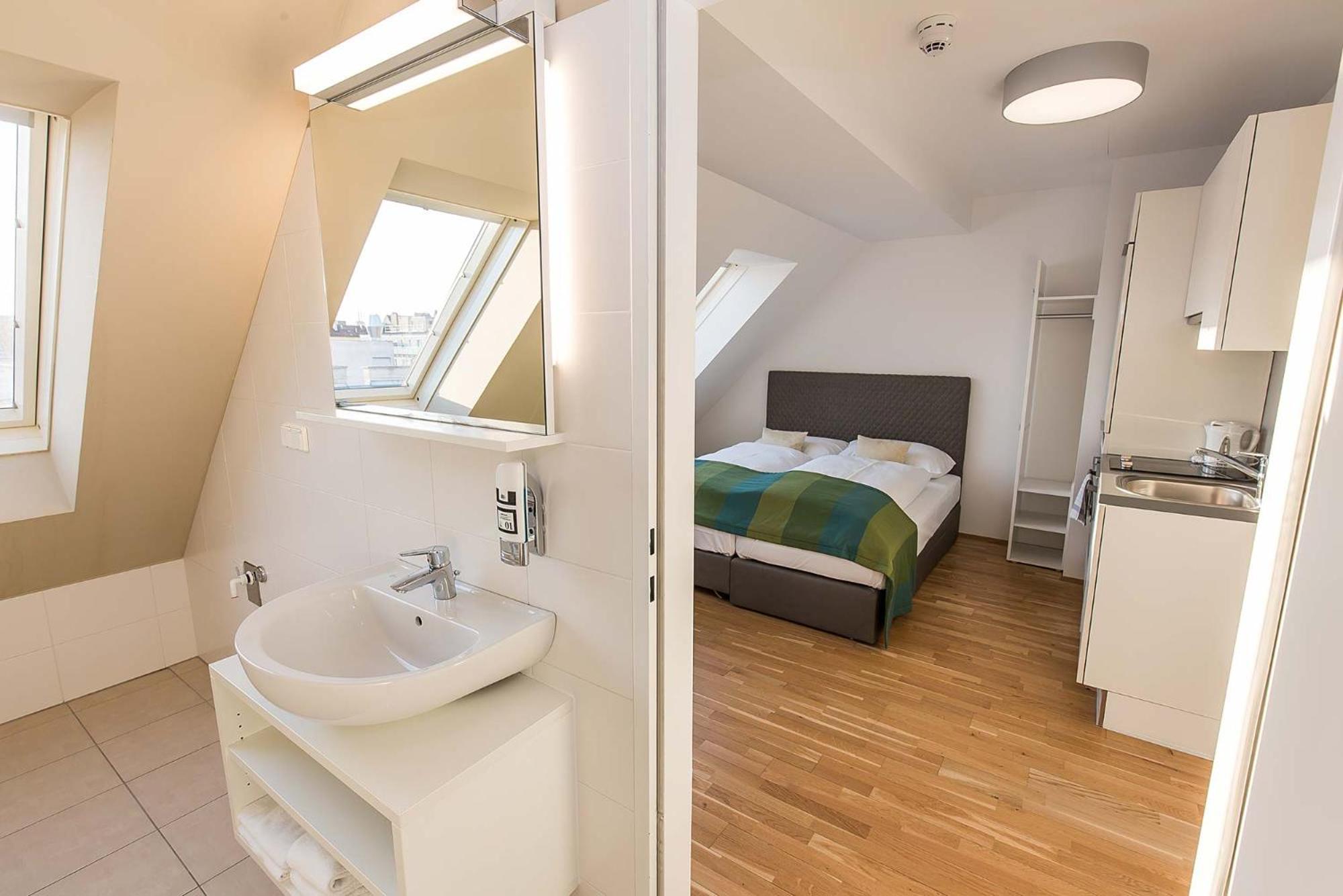 Smart Apart Living - Wien Hauptbahnhof - Self Check-In Ruang foto