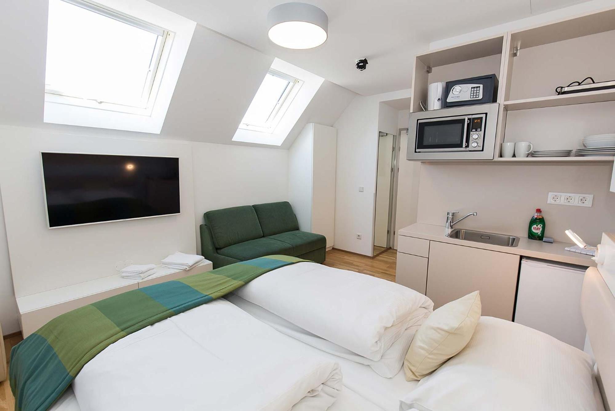 Smart Apart Living - Wien Hauptbahnhof - Self Check-In Ruang foto