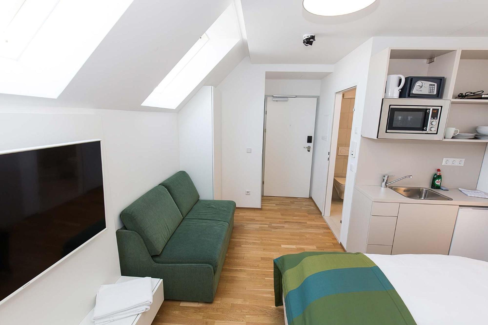 Smart Apart Living - Wien Hauptbahnhof - Self Check-In Ruang foto